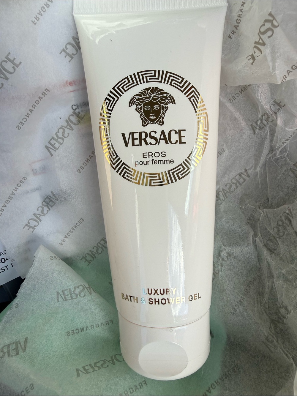 Versace eros Body wash- new never used 3.4oz